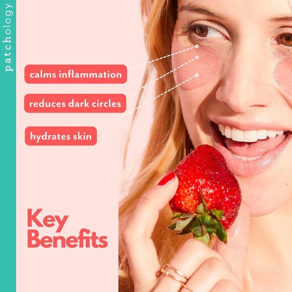 Serve Chilled Rosé Hydrating Under Eye Patches – Hyaluronic Acid & Antioxidant-I - Picture 3 of 8